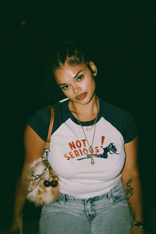 Not Serious Bing Baby Tee